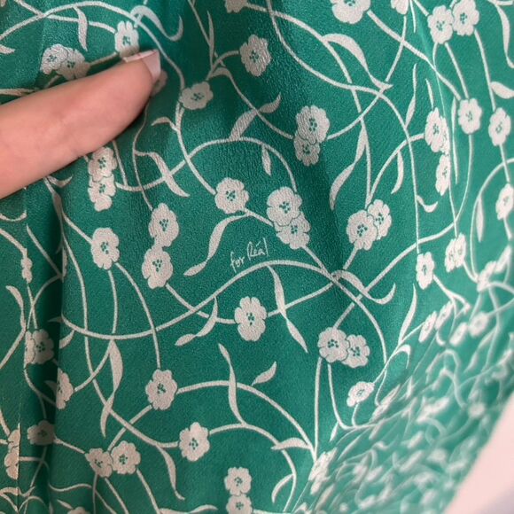 Realisation Par Amelia Dress in Poison Ivy Green Ivory Extra Large - Picture 10 of 14